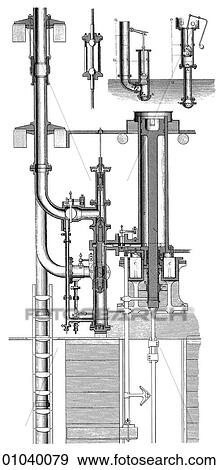Stock Illustration - Industry & Technology -line art (m4) Machinery. Fotosearch