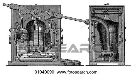 Clipart - Industry & Technology -line art (o4) Firefighting equipment. Fotosearch