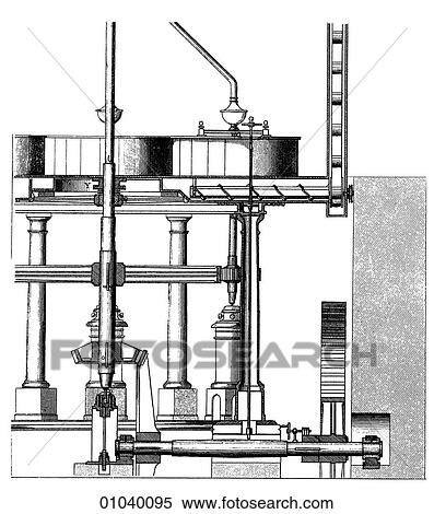 Industry & Technology -line art (p4) machinery View Large Illustration Stock Illustration - Industry & Technology -line art (p4) machinery. Fotosearch