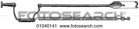 Industry & Technology - line art (q4) BACK Mining Tool for boring holes for explosives at the ore face. View Large Illustration Clip Art - Industry & Technology - line art (q4) BACK Mining Tool for boring holes for explosives at the ore face.. Fotosearch