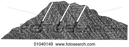 Industry & Technology -line art (q4) Mining View Large Illustration Stock Illustration - Industry & Technology -line art (q4) Mining. Fotosearch