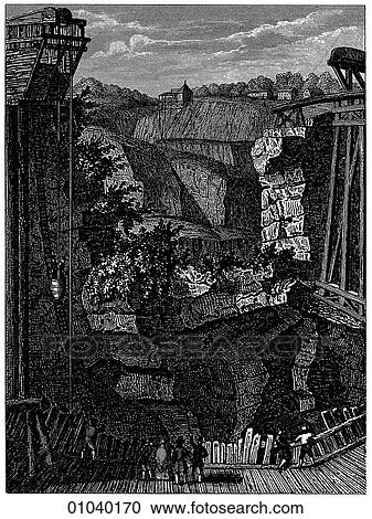 Industry & Technology -line art (r4) Mining Illustration View Large Illustration Clipart - Industry & Technology -line art (r4) Mining Illustration. Fotosearch