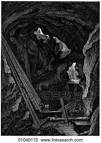 Industry & Technology -line art (r4) Mining Illustration View Large Illustration Drawing - Industry & Technology -line art (r4) Mining Illustration. Fotosearch