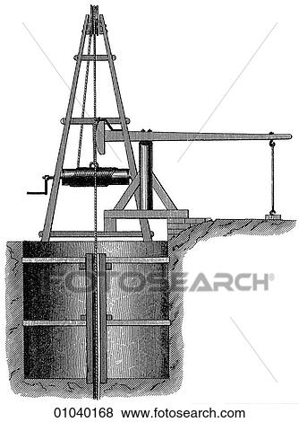 Industry & Technology -line art (r4) Mining View Large Illustration Stock Illustration - Industry & Technology -line art (r4) Mining. Fotosearch
