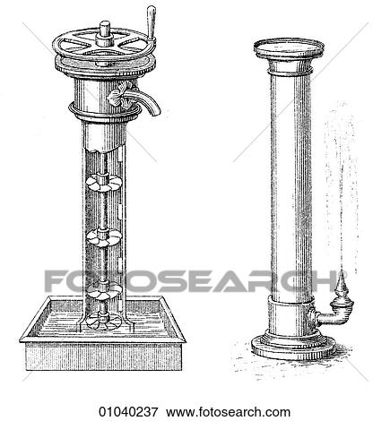 Stock Illustration - Industry & Technology -line art Machinery Hydraulics. Fotosearch
