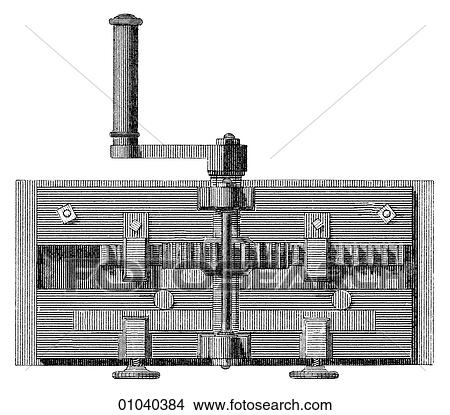 Stock Illustration - Industry & Technology -line art Manufacturing Machines used in the mint.. Fotosearch