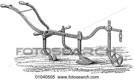 Industry & Technology -line art Agriculture Common horse hoe. implement, farm, farming, land, field, crops, furrow View Large Illustration Stock Illustration - Industry & Technology -line art Agriculture Common horse hoe. implement, farm, farming, land, field, crops, furrow. Fotosearch