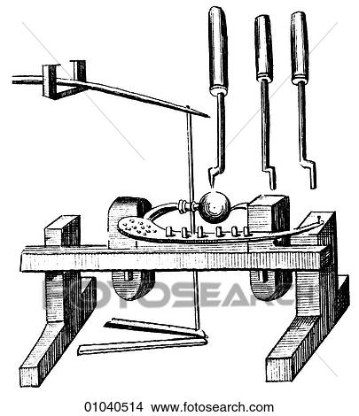 Industry & Technology -line art Manufacturing Brasier`s Lathe Machine tool View Large Illustration Stock Illustration - Industry & Technology -line art Manufacturing Brasier`s Lathe Machine tool. Fotosearch