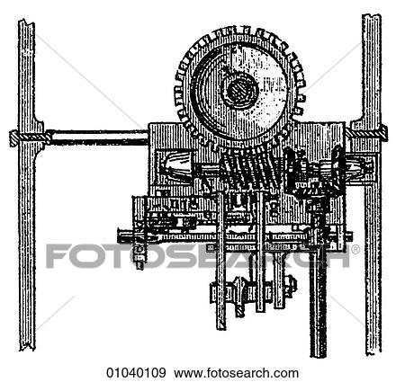 Industry & Technology -line art (t4) Machinery Factory Late 19th century manufacturing View Large Illustration Stock Illustration - Industry & Technology -line art (t4) Machinery Factory Late 19th century manufacturing. Fotosearch