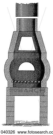Industry & Technology -line art (w4) Iron and steel making A section of a furnace for smelting iron ore., forge, hot, heat, melt, metal, ore View Large Illustration Stock Illustration - Industry & Technology -line art (w4) Iron and steel making A section of a furnace for smelting iron ore., forge, hot, heat, melt, metal, ore. Fotosearch