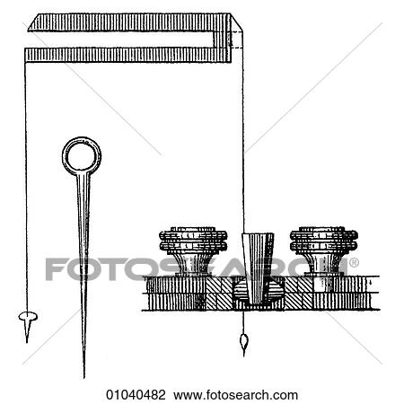 Industry & Technology - line art (z4) Surveying and mapping Plumb View Large Illustration Drawing - Industry & Technology - line art (z4) Surveying and mapping Plumb. Fotosearch