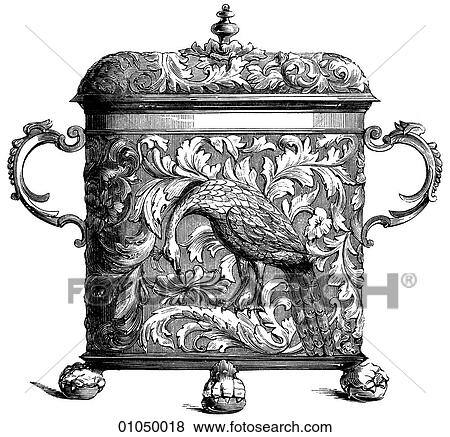 Artifacts - Cup - England Restoration Cup with Cover c. 1650 View Large Illustration Stock Illustration - Artifacts - Cup - England Restoration Cup with Cover c. 1650. Fotosearch