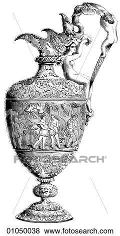 Artifacts - France Ewer View Large Illustration Stock Illustration - Artifacts - France Ewer. Fotosearch