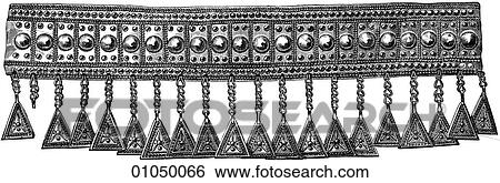 Artifacts - Jewelry - Egypt Egyptian Gold Necklace, c. 200BC View Large Illustration Stock Illustration - Artifacts - Jewelry - Egypt Egyptian Gold Necklace, c. 200BC. Fotosearch