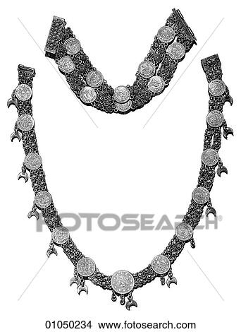 Artifacts - Jewelry - Middle-East View Large Illustration Stock Illustration - Artifacts - Jewelry - Middle-East. Fotosearch