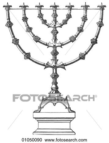 Artifacts - Metal - Germany Candelabrum in the Minster at Essen, c. 1000. View Large Illustration Clipart - Artifacts - Metal - Germany Candelabrum in the Minster at Essen, c. 1000.. Fotosearch