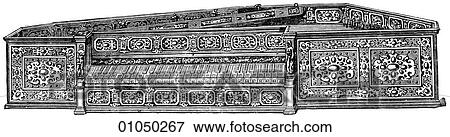 Artifacts - Musical Instrument - Italy Spinet. 16th century Century The Renaissance -- the revival of arts and literature under the influence of classical (Greek & Roman) models in the 14th - 16th centuries. musical instrument, type of piano, keyboard View Large Illustration Stock Illustration - Artifacts - Musical Instrument - Italy Spinet. 16th century Century The Renaissance -- the revival of arts and literature under the influence of classical (Greek & Roman) models in the 14th - 16th centuries. musical instrument, type of piano, keyboard. Fotosearch
