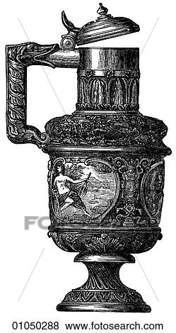 Artifacts - Porcelain - France Jug by Bernard Palissy (1509-1590) Palissy was a French Huguenot (Protestant) potter, writer and artist. He was jailed for his religion in his early years but his talent caused him to be freed into the employ of a noblema View Large Illustration Stock Illustration - Artifacts - Porcelain - France Jug by Bernard Palissy (1509-1590) Palissy was a French Huguenot (Protestant) potter, writer and artist. He was jailed for his religion in his early years but his talent caused him to be freed into the employ of a noblema. Fotosearch