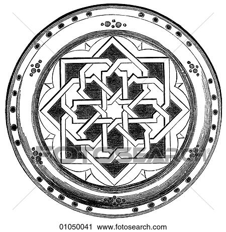 Artifacts - Porcelain - Morocco Tazza or Bowl c. 1850 View Large Illustration Clip Art - Artifacts - Porcelain - Morocco Tazza or Bowl c. 1850. Fotosearch