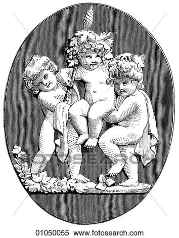 Artifacts - Relief - England A Wedgwood Cameo of a group of children or Amorini c. 1770 This form of porcelain was first manufactured in 1760 at Staffordshire, England by Josiah Wedgwood. It quickly captured a world market and remains to this day one of View Large Illustration Stock Illustration - Artifacts - Relief - England A Wedgwood Cameo of a group of children or Amorini c. 1770 This form of porcelain was first manufactured in 1760 at Staffordshire, England by Josiah Wedgwood. It quickly captured a world market and remains to this day one of. Fotosearch
