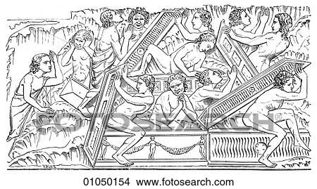 Artifacts - Relief - Italy Judgment Day - when the dead are raised from their graves, a relief from the Cathedral at Orvieto, c. 1300. View Large Illustration Stock Illustration - Artifacts - Relief - Italy Judgment Day - when the dead are raised from their graves, a relief from the Cathedral at Orvieto, c. 1300.. Fotosearch