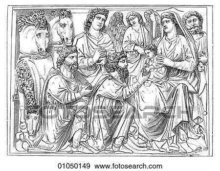 Artifacts - Relief - Italy The Adoration of the Magi, a relief on the Pulpit in the Baptistery at Pisa by Niccol~ Pisano c. 1260 (1220-1284). Along with his son Giovanni, Pisano created a unique late Gothic style of sculpture in Italy at the dawn of the View Large Illustration Stock Illustration - Artifacts - Relief - Italy The Adoration of the Magi, a relief on the Pulpit in the Baptistery at Pisa by Niccol~ Pisano c. 1260 (1220-1284). Along with his son Giovanni, Pisano created a unique late Gothic style of sculpture in Italy at the dawn of the. Fotosearch