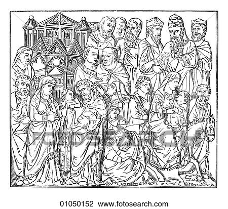 Artifacts - Sculpture - Italy The Presentation in the Temple, the Flight into Egypt, a relief on the pulpit in the Cathedral at Siena by Niccol~ Pisano (1220-1284) c. 1268. Along with his son Giovanni, Pisano created a unique late Gothic style of sculptu View Large Illustration Drawing - Artifacts - Sculpture - Italy The Presentation in the Temple, the Flight into Egypt, a relief on the pulpit in the Cathedral at Siena by Niccol~ Pisano (1220-1284) c. 1268. Along with his son Giovanni, Pisano created a unique late Gothic style of sculptu. Fotosearch