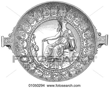 Artifacts - Silver - German Silver vessel found at Hildesheim in Germany. c. 1200 View Large Illustration Stock Illustration - Artifacts - Silver - German Silver vessel found at Hildesheim in Germany. c. 1200. Fotosearch