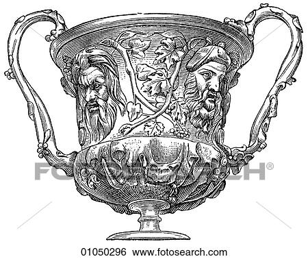 Artifacts - Silver - Germany Silver cup found at Hildesheim in Germany. c. 1200 View Large Illustration Stock Illustration - Artifacts - Silver - Germany Silver cup found at Hildesheim in Germany. c. 1200. Fotosearch