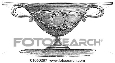 Artifacts - Silver - Germany Silver drinking vessel found at Hildesheim in Germany. c. 1200 View Large Illustration Stock Illustration - Artifacts - Silver - Germany Silver drinking vessel found at Hildesheim in Germany. c. 1200. Fotosearch
