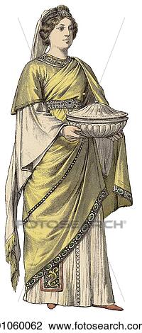 Fashion & Costume - (Color) Byzantium (Constantinople - 500-550 A. D. ) After the fall of Rome, the eastern half of the empire continued as The Byzantine Empire with its capital at Byzantium, later constantinople (modern Istanbul) In this period chess was View Large Illustration Drawing - Fashion & Costume - (Color) Byzantium (Constantinople - 500-550 A. D. ) After the fall of Rome, the eastern half of the empire continued as The Byzantine Empire with its capital at Byzantium, later constantinople (modern Istanbul) In this period chess was. Fotosearch