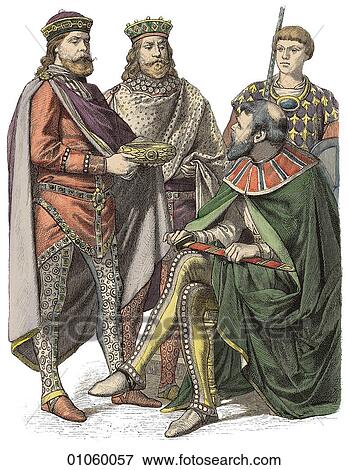 Fashion & Costume - (Color) Byzantium (Constantinople - 500-550 A. D. ) View Large Illustration Stock Illustration - Fashion & Costume - (Color) Byzantium (Constantinople - 500-550 A. D. ). Fotosearch