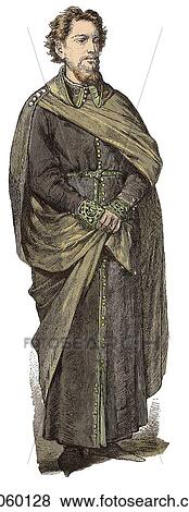 Fashion & Costume - (Color) c. 1375 England The Gothic style succeeded the Romanesque period and was in turn succeeded by the Renaissance. It reached its highest artistic achievements in Northern and Western Europe from the mid-12th century until as lat View Large Illustration Stock Illustration - Fashion & Costume - (Color) c. 1375 England The Gothic style succeeded the Romanesque period and was in turn succeeded by the Renaissance. It reached its highest artistic achievements in Northern and Western Europe from the mid-12th century until as lat. Fotosearch
