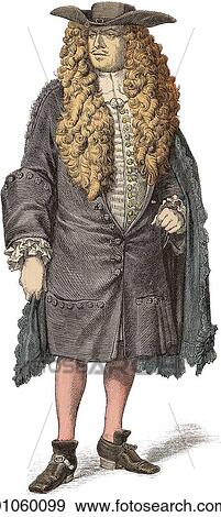Stock Illustration - Fashion & Costume - (Color) c. 1670 In this period the Hudson`s Bay Company is incorporated with the exclusive right to trade in the entire region of North America draining into Hudson`s Bay; French explorers Jacques Marquette and Louis Joliet reach the. Fotosearch