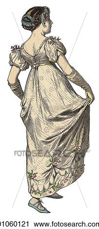 Fashion & Costume - (Color) c. 1808-1809 Germany In this period extensive excavations begin at Pompeii (1808); Beethoven wrote the "Emperor" piano concerto; Napoleon divorced Josephine (1809) and Abraham Lincoln, 16th President of the U. S. was born (1 View Large Illustration Clip Art - Fashion & Costume - (Color) c. 1808-1809 Germany In this period extensive excavations begin at Pompeii (1808); Beethoven wrote the "Emperor" piano concerto; Napoleon divorced Josephine (1809) and Abraham Lincoln, 16th President of the U. S. was born (1. Fotosearch