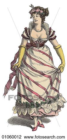 Fashion & Costume - Germany - (Color) Woman c. 1815 In this period Thomas Jefferson won the U. S. Presidential election (1800); the Union Jack became the official flag of the U. K. (1801); Ohio joins the Union (1803); Humphry Davy, inventor of the miner`s View Large Illustration Drawing - Fashion & Costume - Germany - (Color) Woman c. 1815 In this period Thomas Jefferson won the U. S. Presidential election (1800); the Union Jack became the official flag of the U. K. (1801); Ohio joins the Union (1803); Humphry Davy, inventor of the miner`s. Fotosearch