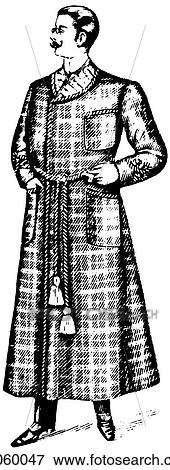 Stock Illustration - Fashion & Costume - line art c. 1895-1900 In this period Cuba fought Spain for its independence (1895); H. G. Wells published "The Time Machine"; King Gillette invented the safety razor(1895) and the first modern Olympics were held in Athens (1896). dr. Fotosearch