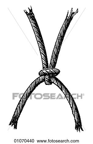Science & Medicine - line art (a7) (Scientific) Aeronautics - Aerial Machines Knot in ordinary Netting. View Large Illustration Clipart - Science & Medicine - line art (a7) (Scientific) Aeronautics - Aerial Machines Knot in ordinary Netting.. Fotosearch