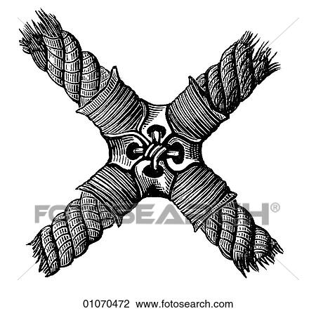 Drawing - Science & Medicine - line art (a7) (Scientific) Aeronautics - Aerial Machines Netting over hot-air balloon. Fotosearch