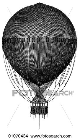 Stock Illustration - Science & Medicine - line art (a7) (Scientific) Aeronautics - Aerial Machines. Fotosearch