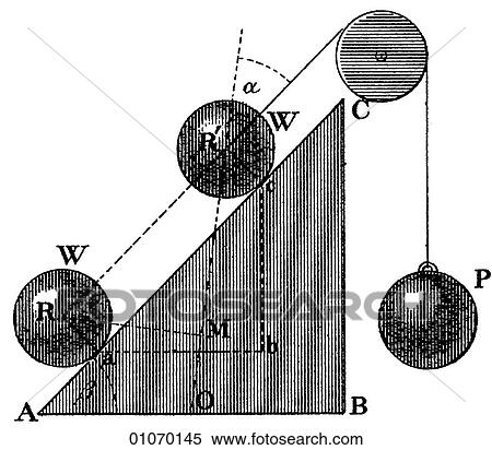 Stock Illustration - Science & Medicine - line art (aa4) (Scientific) Physics Mechanical Power Archimedes (287-212 BC) who worked out the principle of the lever and other simple machines demonstrated them by pulling a ship onto land by himself. He said of the principle of. Fotosearch