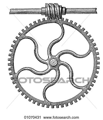 Science & Medicine - line art (Scientific) Physics Mechanical Power Lateral movement turned into rotary movement View Large Illustration Clip Art - Science & Medicine - line art (Scientific) Physics Mechanical Power Lateral movement turned into rotary movement. Fotosearch
