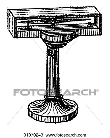 Drawing - Science & Medicine - line art (Scientific) Laboratory equipment. Fotosearch