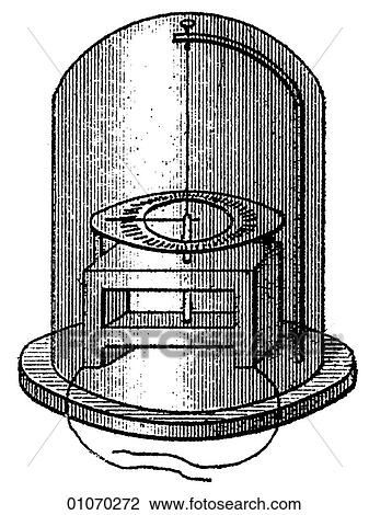 Science & Medicine - line art (Scientific) Laboratory equipment bell jar, container DP View Large Illustration Drawing - Science & Medicine - line art (Scientific) Laboratory equipment bell jar, container DP. Fotosearch