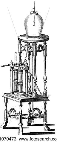 Science & Medicine - line art (Scientific) Laboratory equipment Common air pump View Large Illustration Drawing - Science & Medicine - line art (Scientific) Laboratory equipment Common air pump. Fotosearch