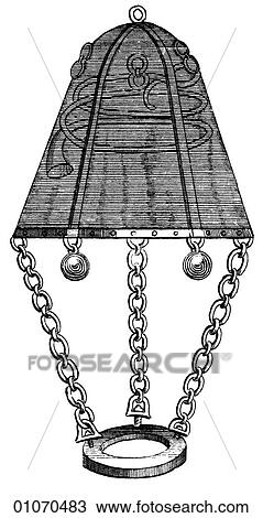 Science & Medicine - line art (Scientific) Oceanography Diving Bell View Large Illustration Drawing - Science & Medicine - line art (Scientific) Oceanography Diving Bell. Fotosearch