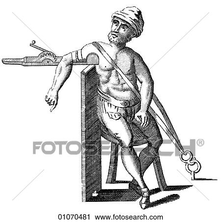 Clip Art - Science & Medicine - line art (Medical) Amputation An 18th century surgical illustration. Fotosearch