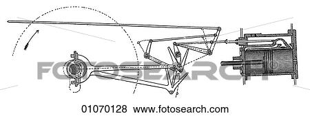 Science & Medicine - line art (Scientific) Engineering Physics Steam engine - piston, cylinder, power, pressure, rotate, rotation View Large Illustration Stock Illustration - Science & Medicine - line art (Scientific) Engineering Physics Steam engine - piston, cylinder, power, pressure, rotate, rotation. Fotosearch