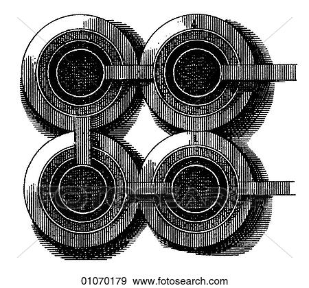 Stock Illustration - Science & Medicine - line art (Scientific) Laboratory equipment. Fotosearch
