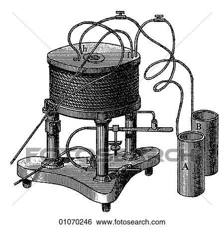 Stock Illustration - Science & Medicine - line art (Scientific) Laboratory equipment. Fotosearch
